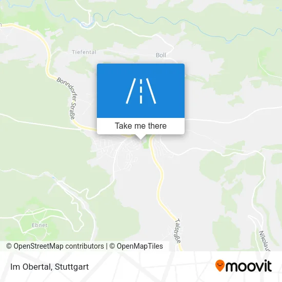 Карта Im Obertal