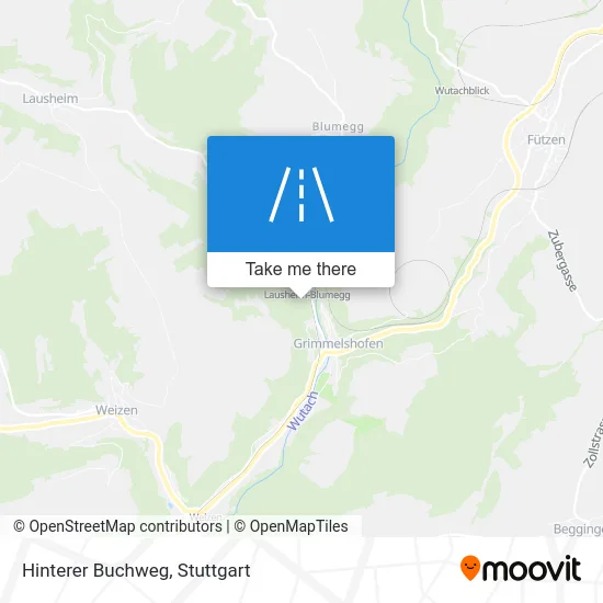 Карта Hinterer Buchweg