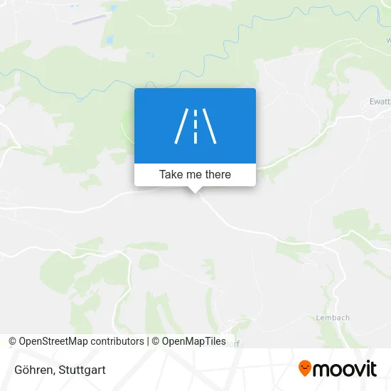 Göhren map