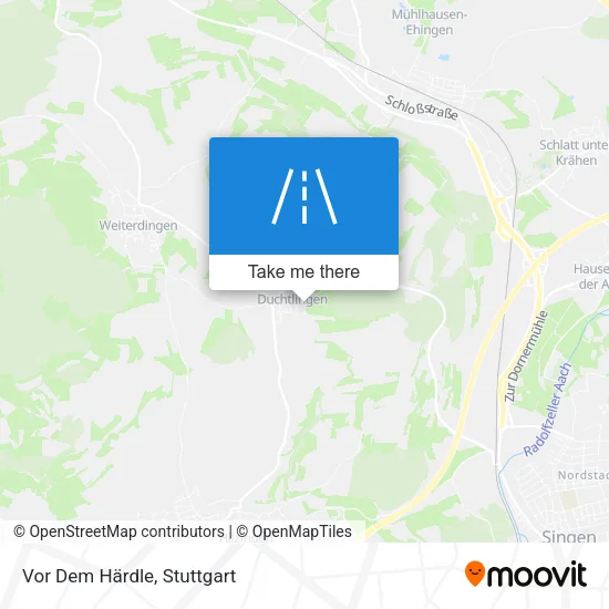 Карта Vor Dem Härdle