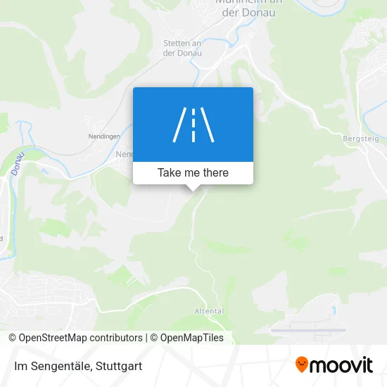 Карта Im Sengentäle