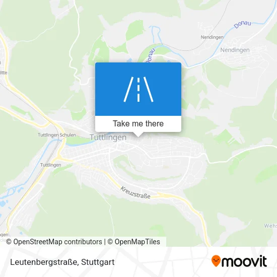 Карта Leutenbergstraße