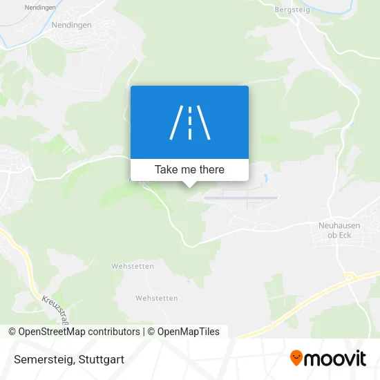 Карта Semersteig