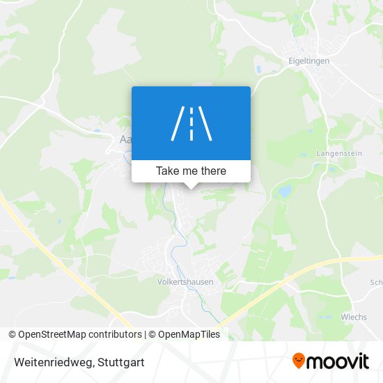 Карта Weitenriedweg