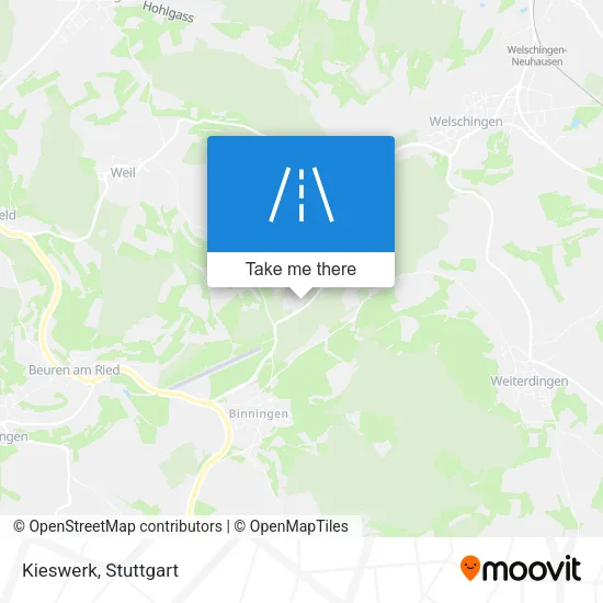Карта Kieswerk