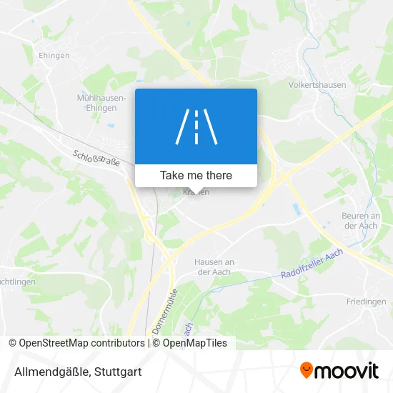 Карта Allmendgäßle