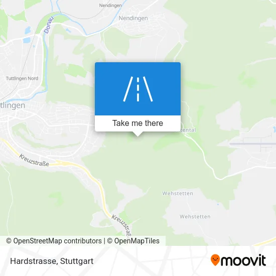 Hardstrasse map