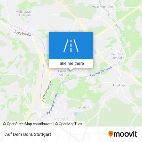 Карта Auf Dem Bohl