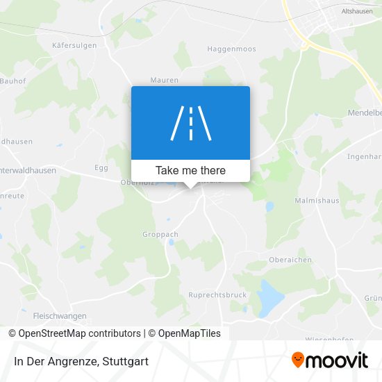 Карта In Der Angrenze