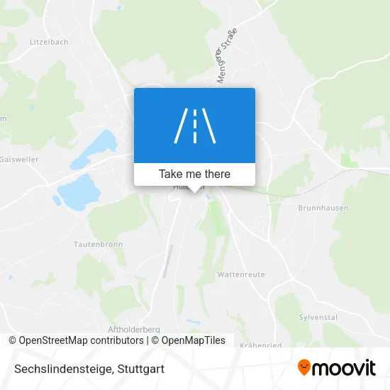 Карта Sechslindensteige
