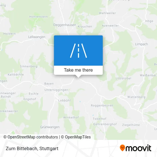 Карта Zum Bittebach