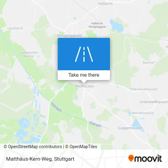 Карта Matthäus-Kern-Weg