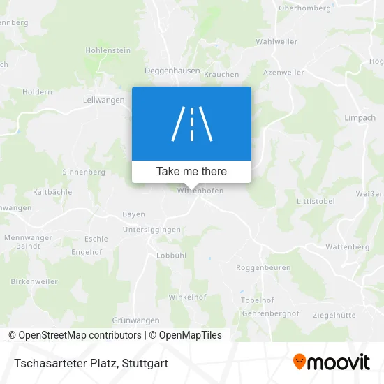 Карта Tschasarteter Platz