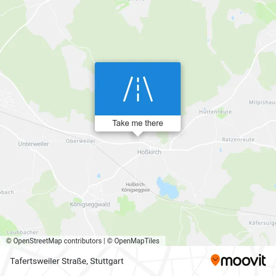 Карта Tafertsweiler Straße