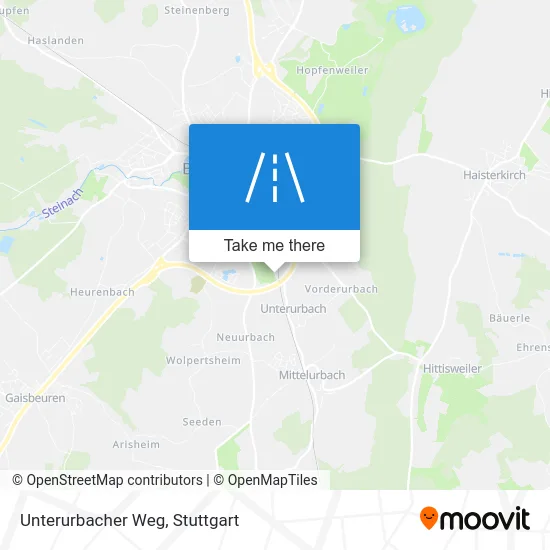 Карта Unterurbacher Weg