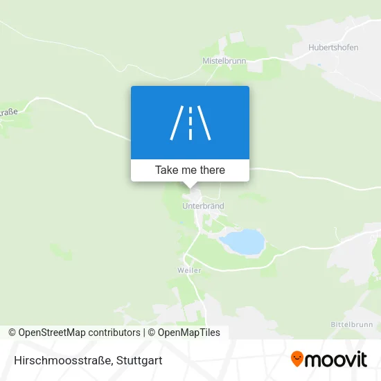 Карта Hirschmoosstraße