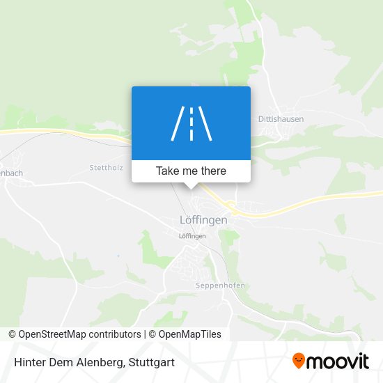 Hinter Dem Alenberg map