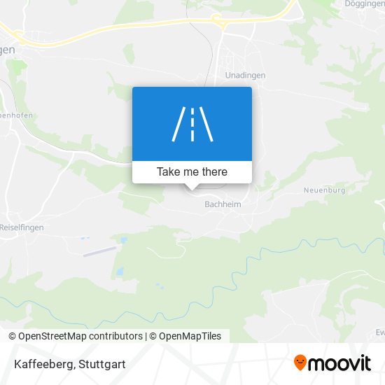 Kaffeeberg map