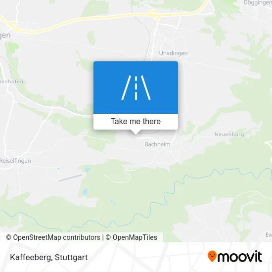 Карта Kaffeeberg