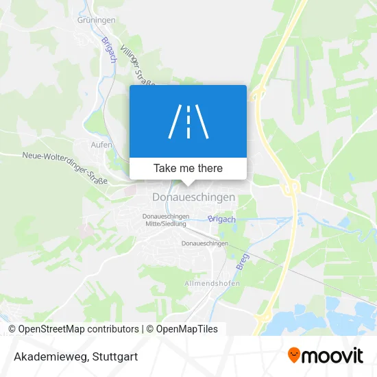 Карта Akademieweg