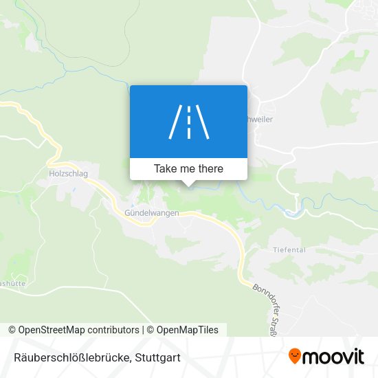 Räuberschlößlebrücke map