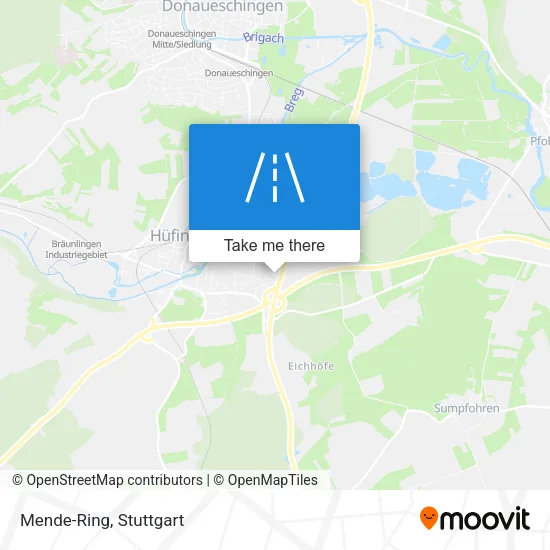Карта Mende-Ring