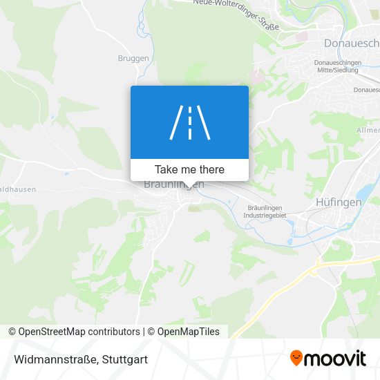 Widmannstraße map