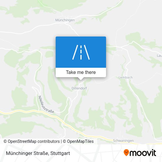 Münchinger Straße map