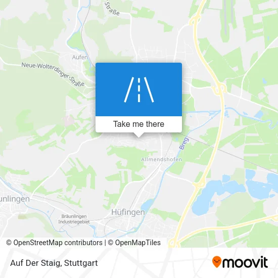 Карта Auf Der Staig