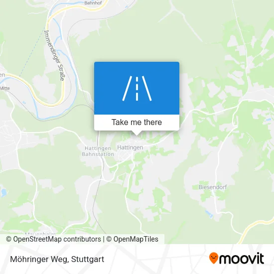 Карта Möhringer Weg