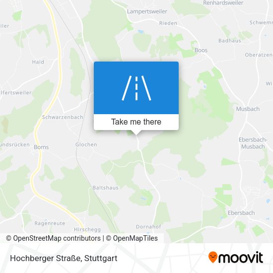 Hochberger Straße map