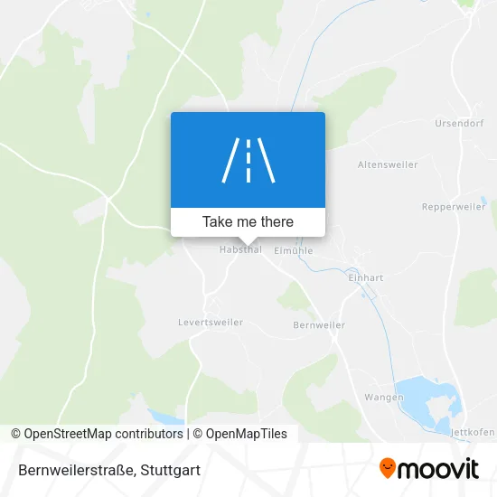 Карта Bernweilerstraße