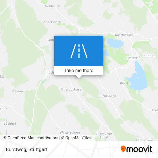 Карта Burstweg
