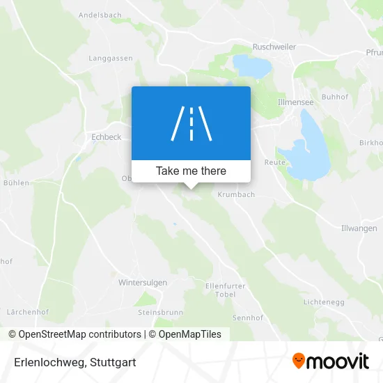 Карта Erlenlochweg