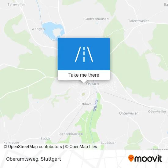 Карта Oberamtsweg