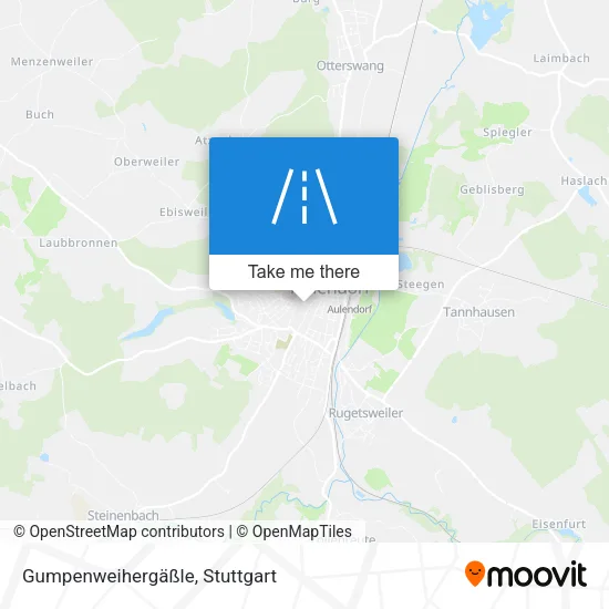 Gumpenweihergäßle map