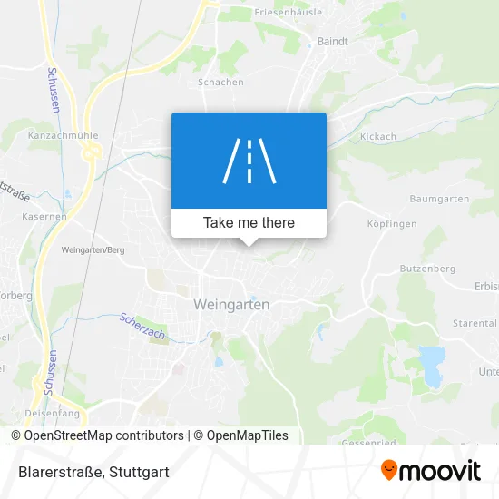 Blarerstraße map
