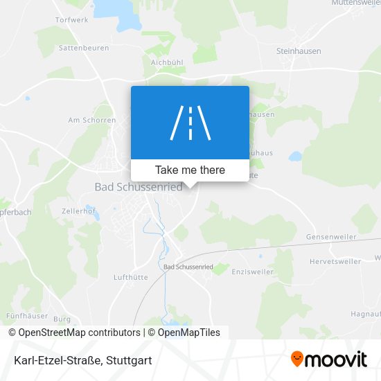 Karl-Etzel-Straße map