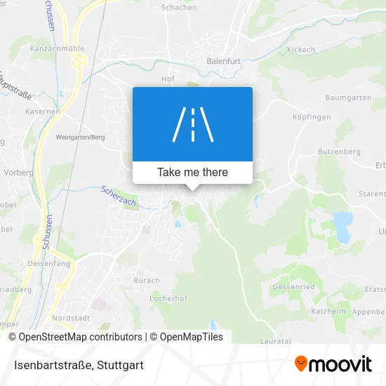 Карта Isenbartstraße