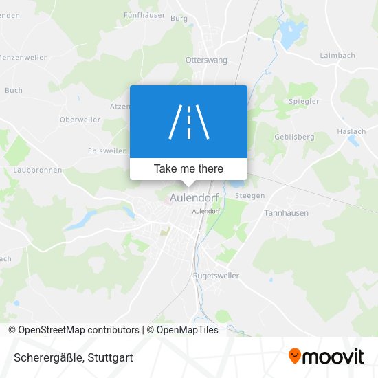 Scherergäßle map
