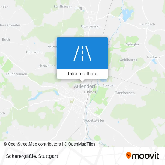 Карта Scherergäßle