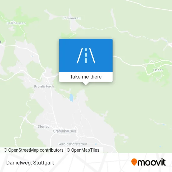 Danielweg map