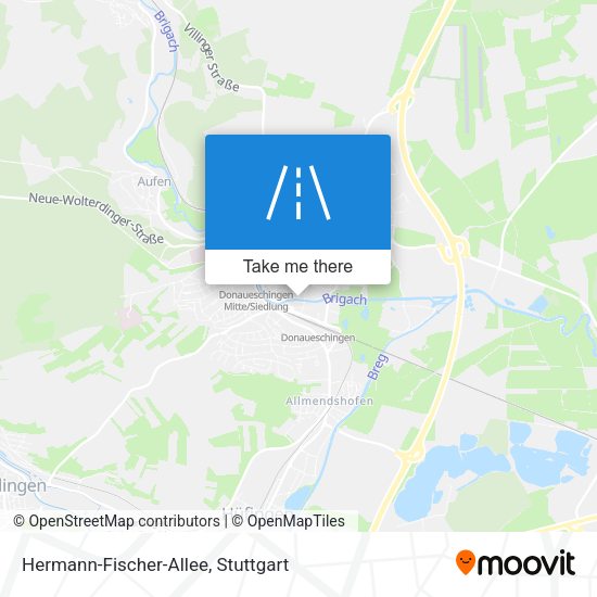 Hermann-Fischer-Allee map