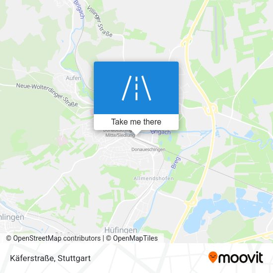 Käferstraße map
