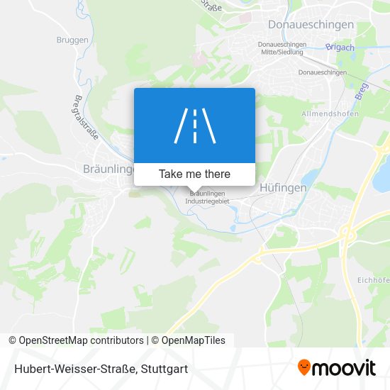 Hubert-Weisser-Straße map