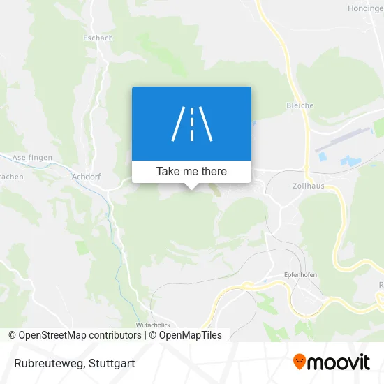 Карта Rubreuteweg