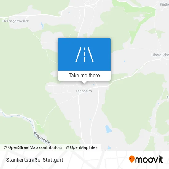 Карта Stankertstraße