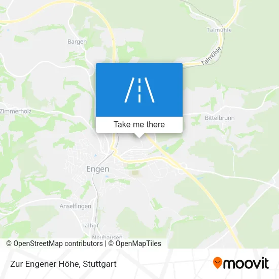 Карта Zur Engener Höhe
