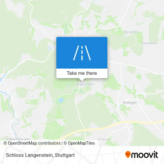 Карта Schloss Langenstein