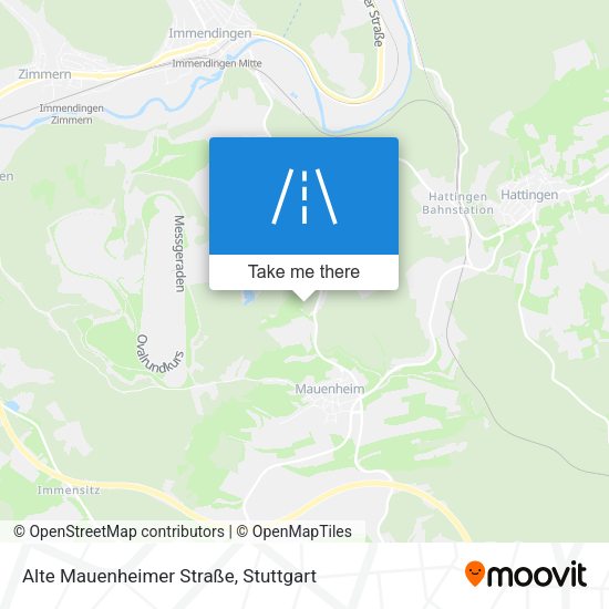 Alte Mauenheimer Straße map